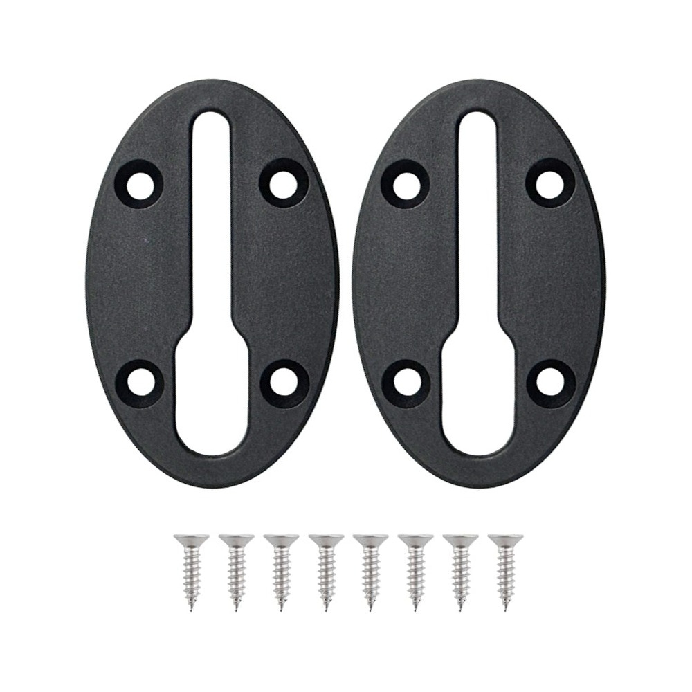 Fishing Kayak Rod Holder - قطعتان من مسار الكاياك 3 بوصات