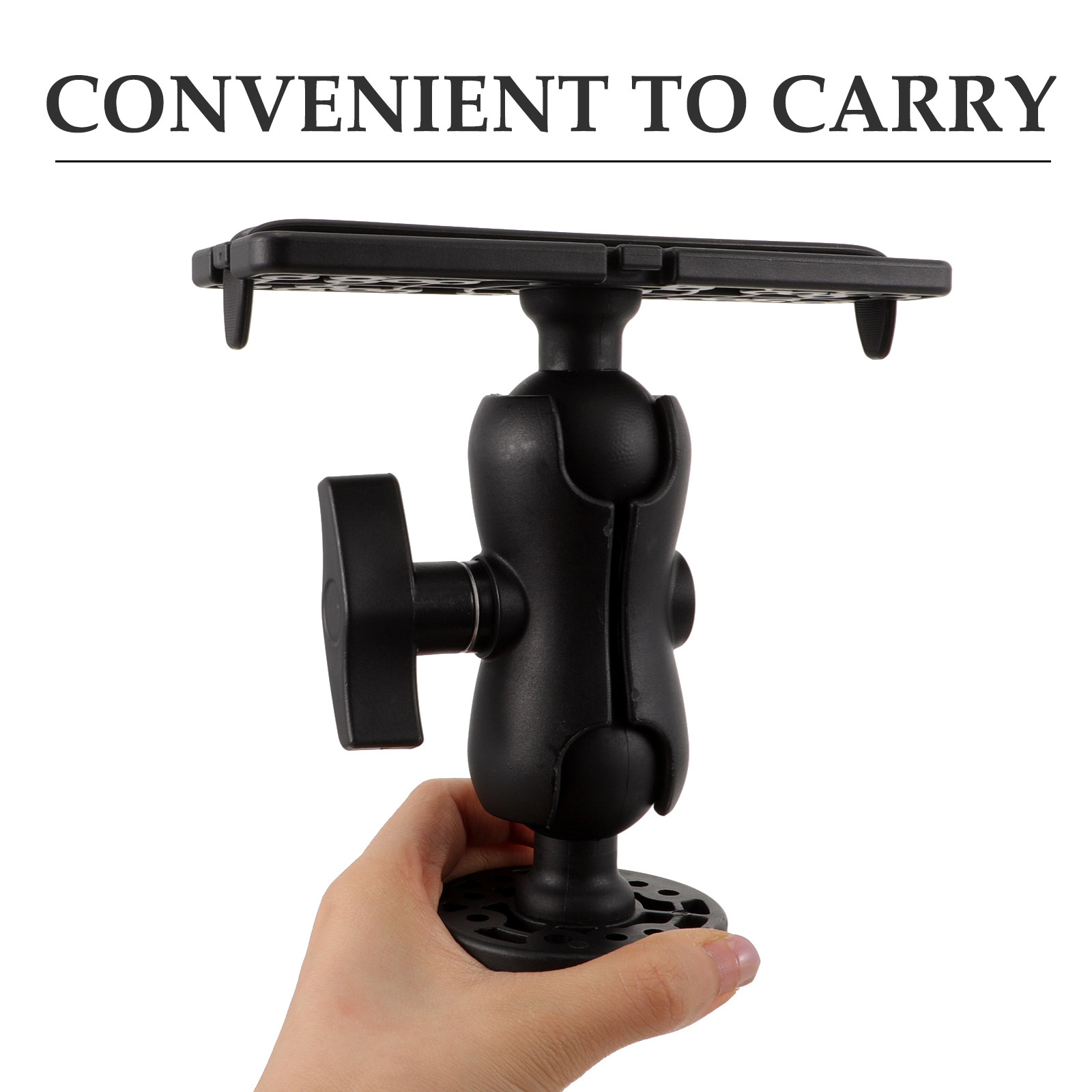 Fishing Kayak Fish Finder Mount - حامل قوي لجهاز تحديد مواقع الأسماك