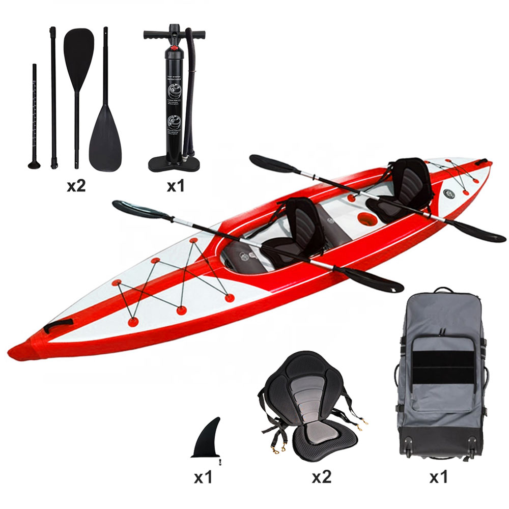 Fishing Kayak Sit In - قارب كاياك قابل للنفخ لشخصين مصنوع