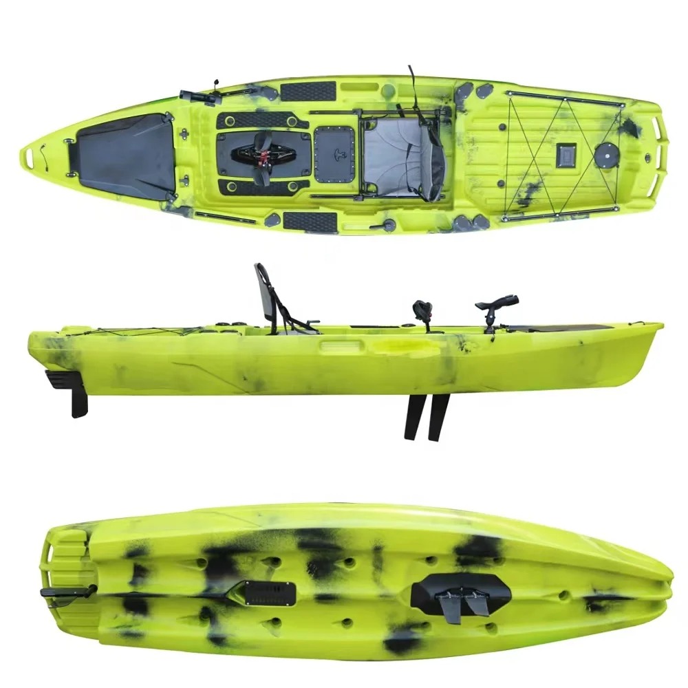 Fishing Kayak Trolling Motor - كاياك بدواسات بطول 13 قدمًا مع