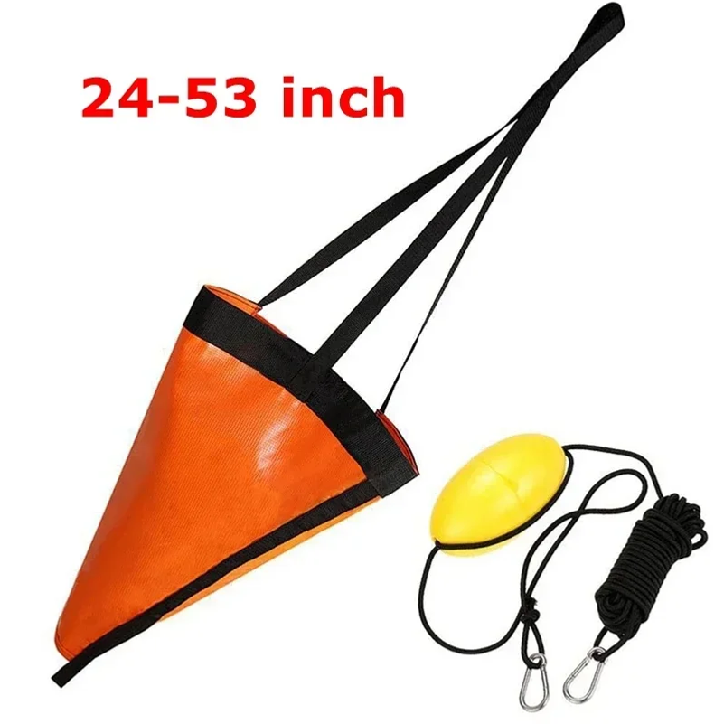 Fishing Kayak Anchor - مرساة بحرية عائمة مقاس 24/32/42/53 بوصة،