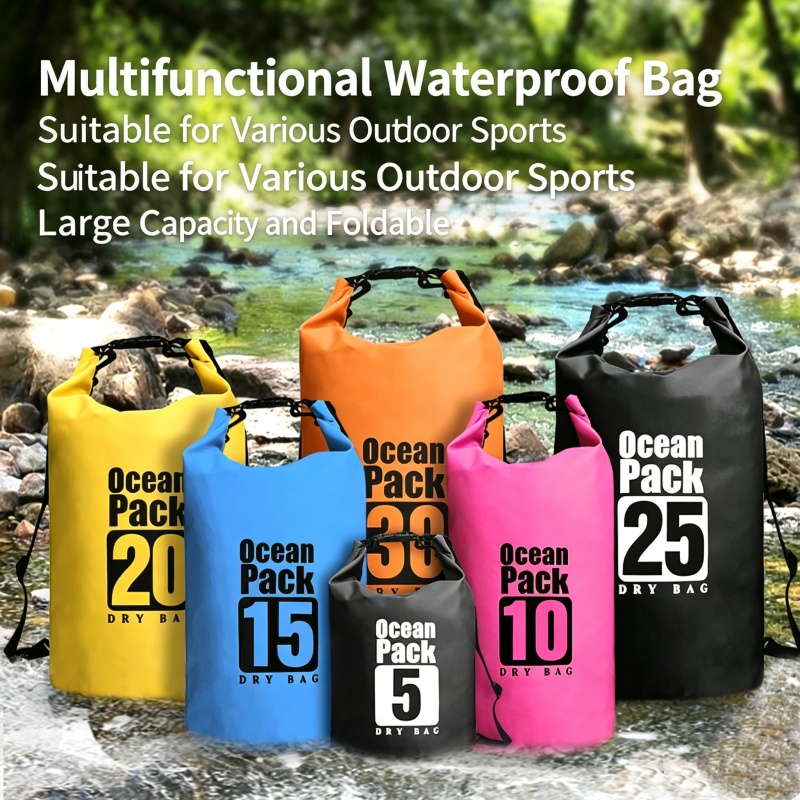 Fishing Kayak Storage Bag - حقيبة جافة مقاومة للماء للسباحة بسعة