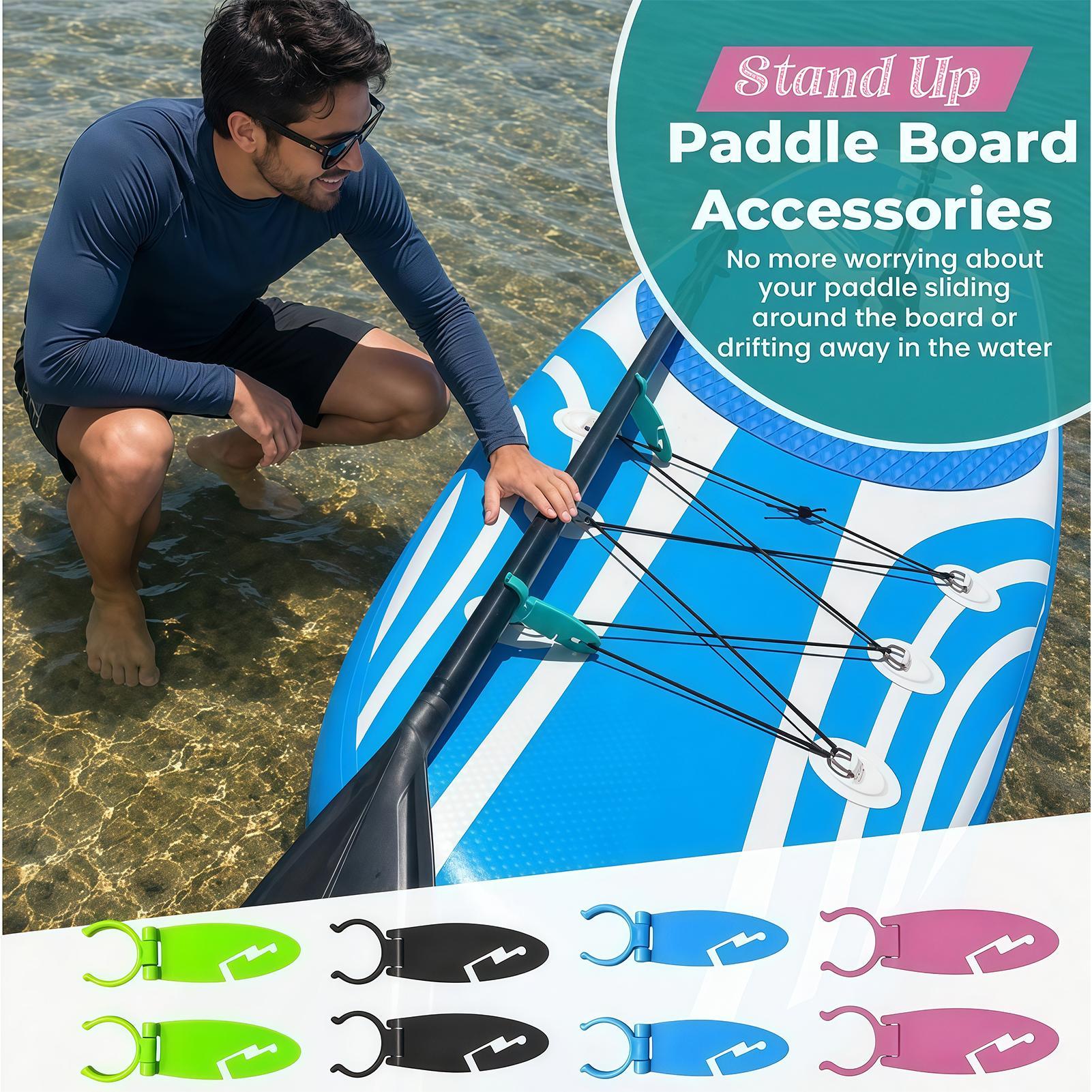 Fishing Kayak Paddle - قطعتان من حامل الأكواب للوح التجديف،