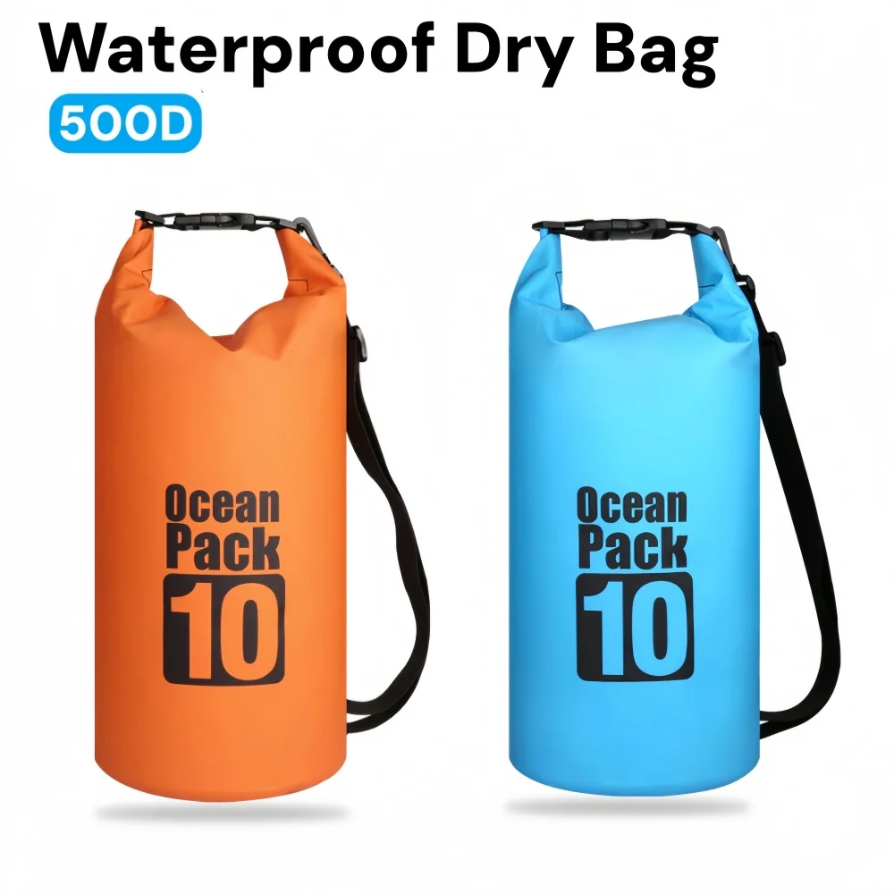 Fishing Kayak Storage Bag - حقيبة جافة مقاومة للماء 500D، حقيبة