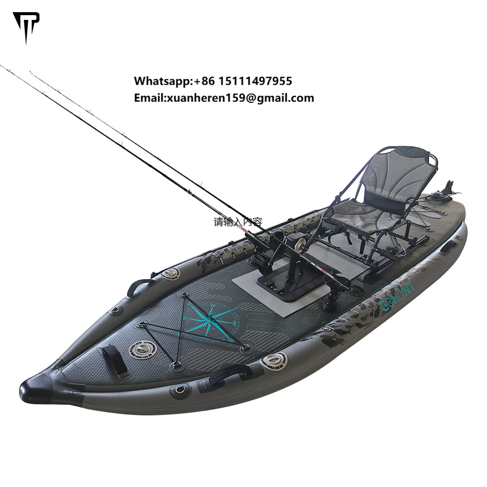 Fishing Kayak Pedal Drive - كاياك قابل للنفخ جديد لعام 2024