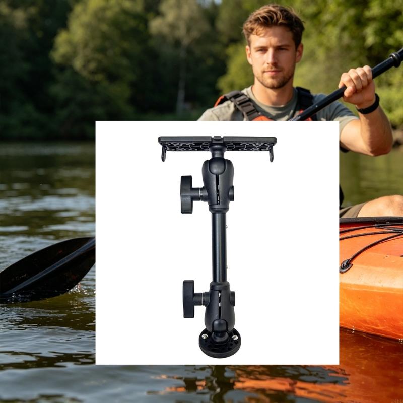 قابل للتعديل صياد السمك قاعدة  - مراجعة Fishing Kayak Fish Finder Mount وسعره