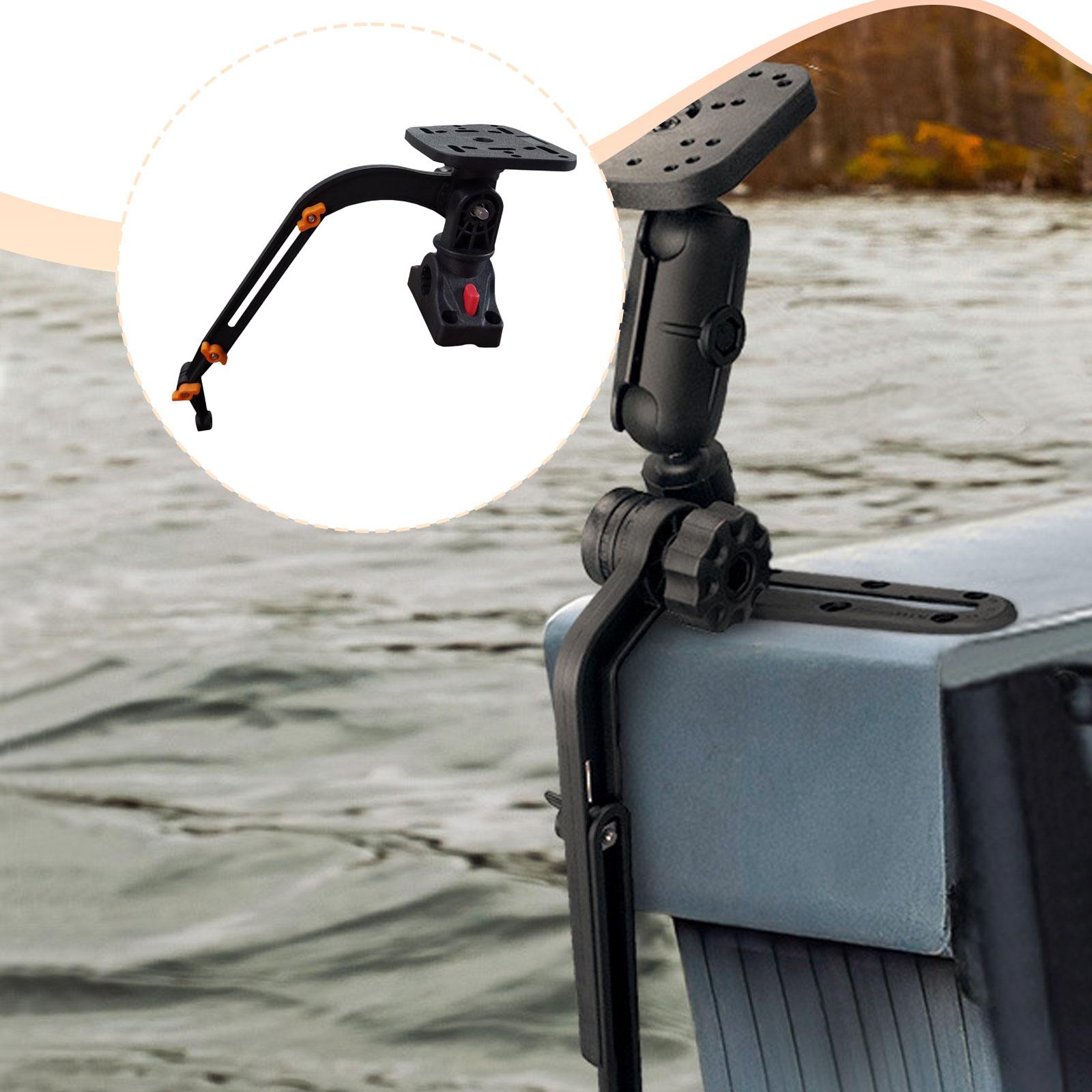 حامل محمول لجهاز تحديد مواقع ا - مراجعة Fishing Kayak Fish Finder Mount وسعره