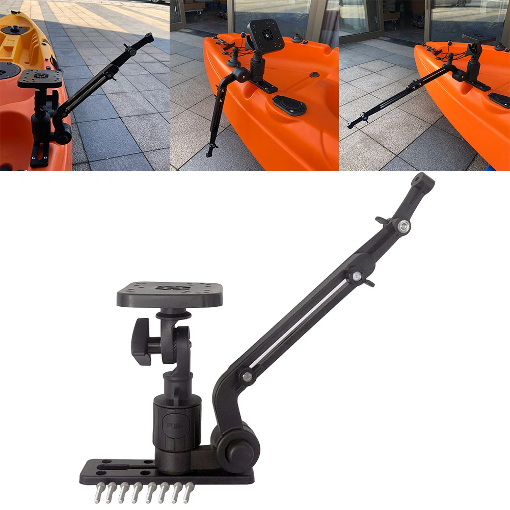 صياد السمك قاعدة قوس محول تصاع - مراجعة Fishing Kayak Fish Finder Mount وسعره