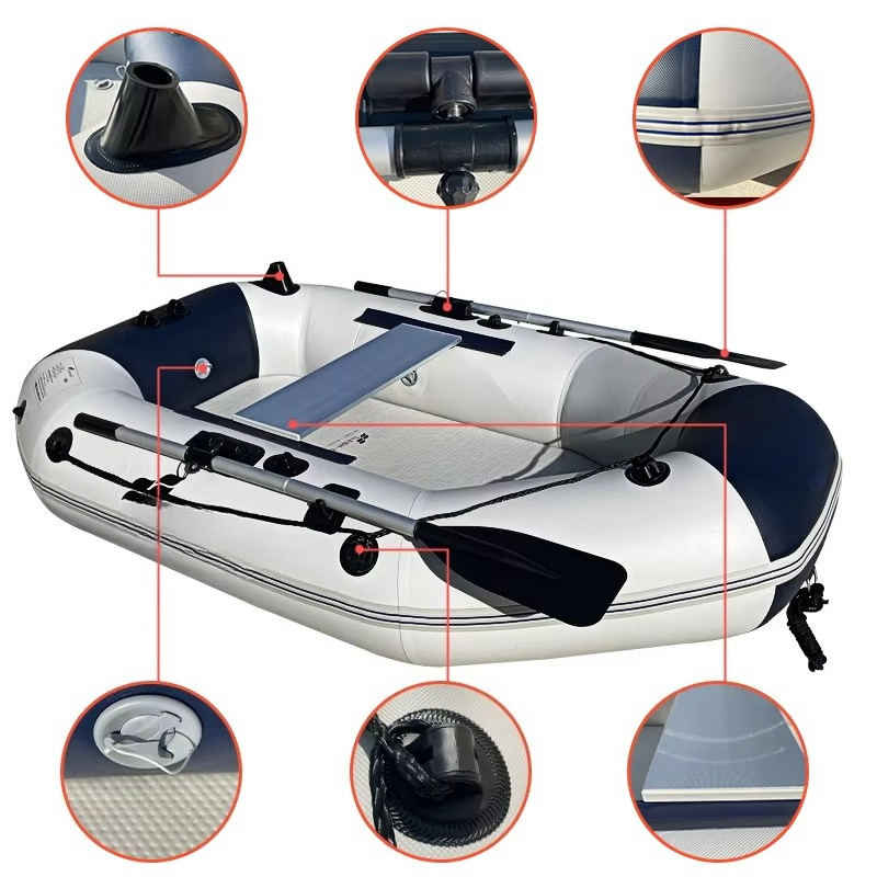 قارب صيد قابل للنفخ بسماكة 1.2 - مراجعة Fishing Kayak Inflatable وسعره