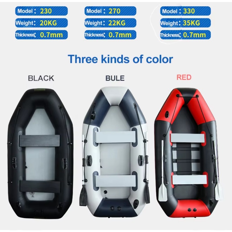 قارب صيد قابل للنفخ بطول 5.0 م - مراجعة Fishing Kayak Inflatable وسعره