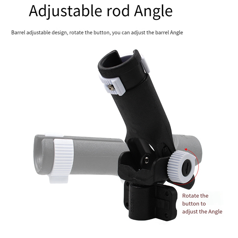 AS98-قابل للتعديل قارب الصيد ر - مراجعة Fishing Kayak Rod Holder وسعره