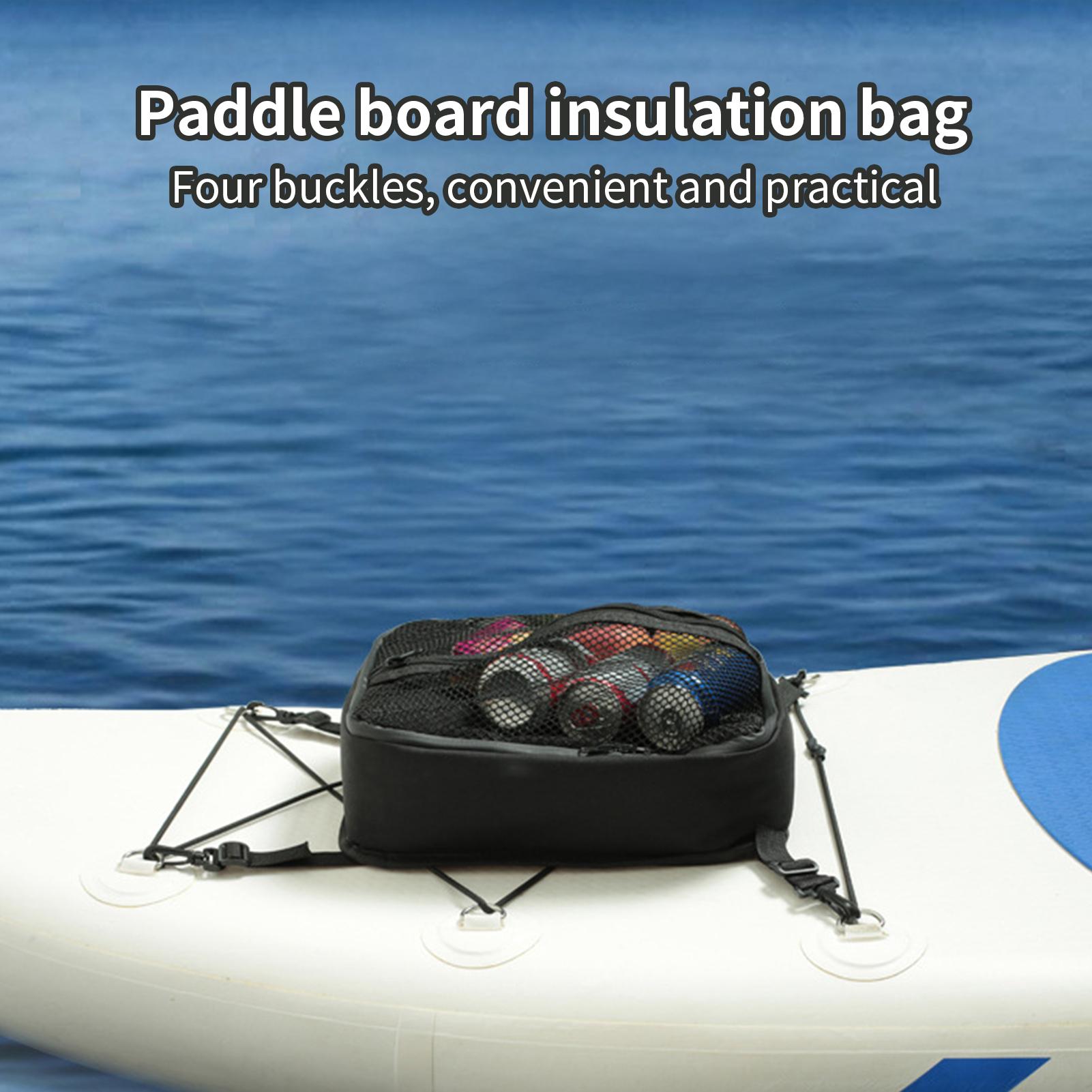 حقيبة تبريد محمولة معزولة لألو - مراجعة Fishing Kayak Storage Bag وسعره