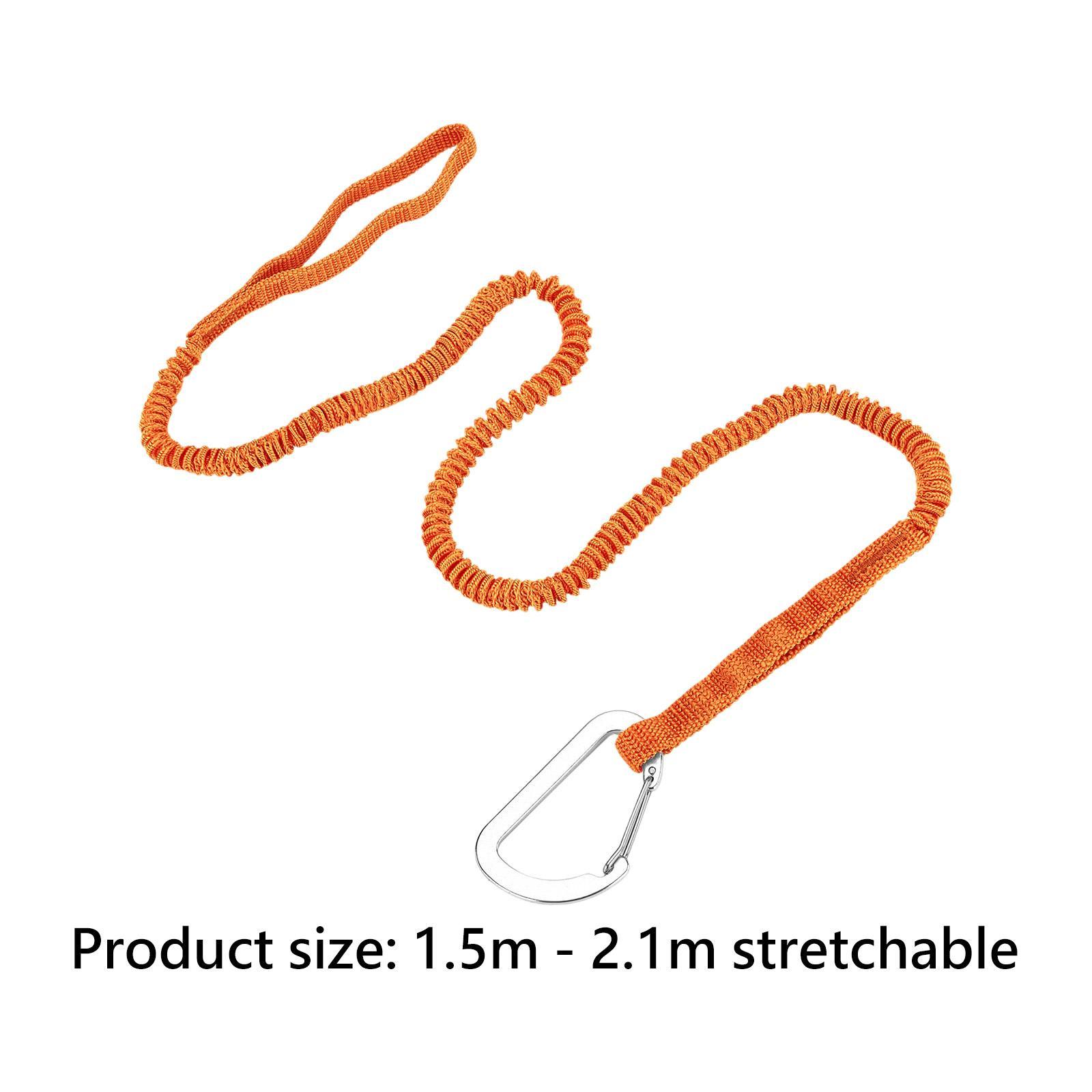 حبل مطاطي من النايلون لتثبيت م - مراجعة Fishing Kayak Paddle Leash وسعره