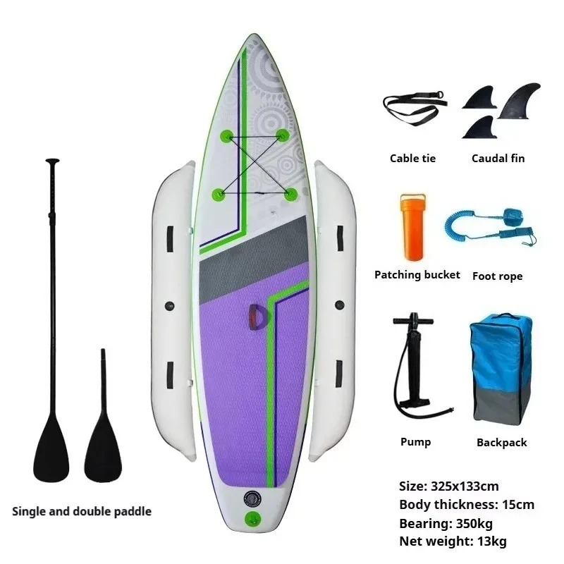 لوح صيد قابل للنفخ من نوع SUP  - مراجعة Fishing Kayak Rod Holder وسعره