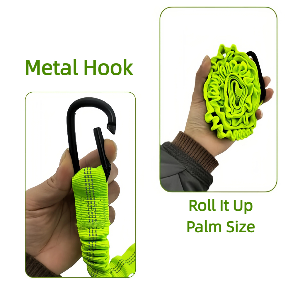 قابل للتعديل مطاطا كاياك قضيب  - مراجعة Fishing Kayak Paddle Leash وسعره