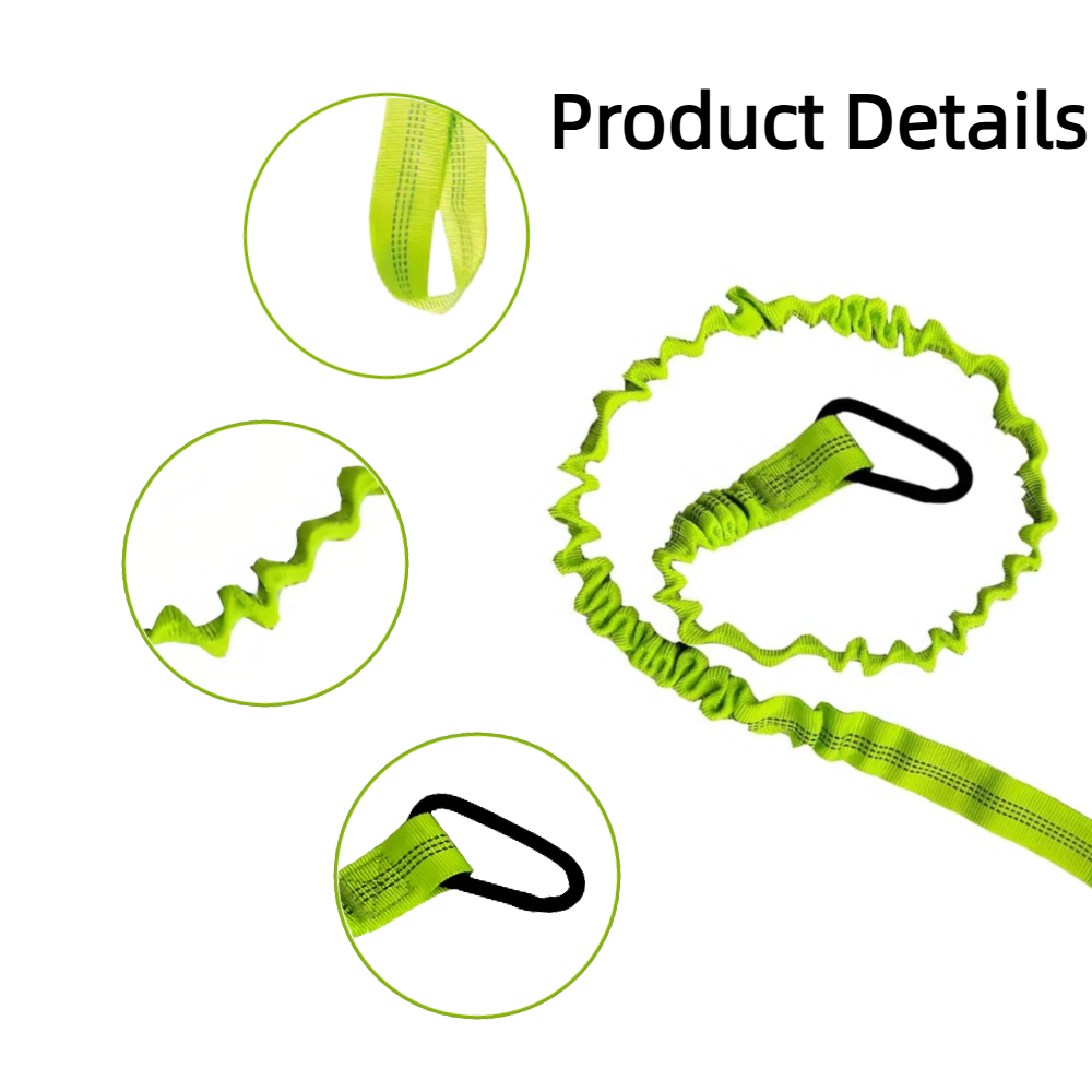 قابل للتعديل مطاطا كاياك قضيب  - مراجعة Fishing Kayak Paddle Leash وسعره