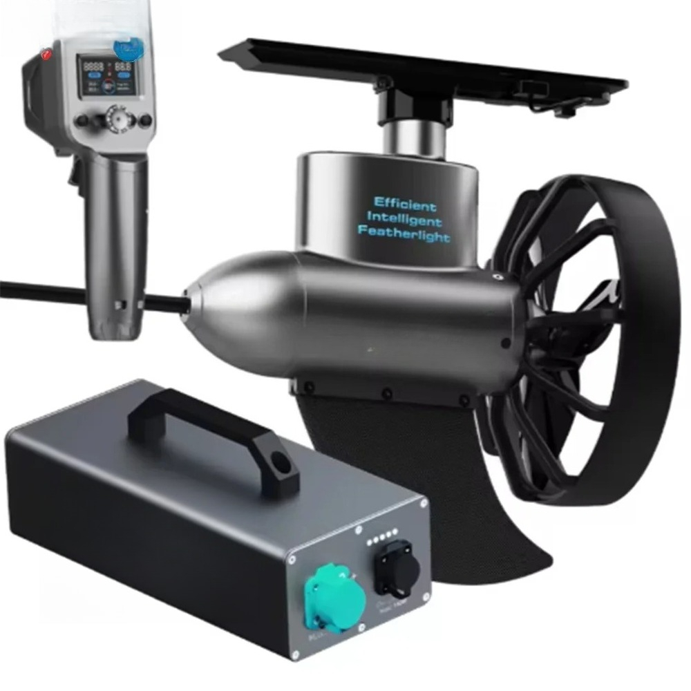 محرك كهربائي ذكي YS للقوارب ال - مراجعة Fishing Kayak Trolling Motor وسعره