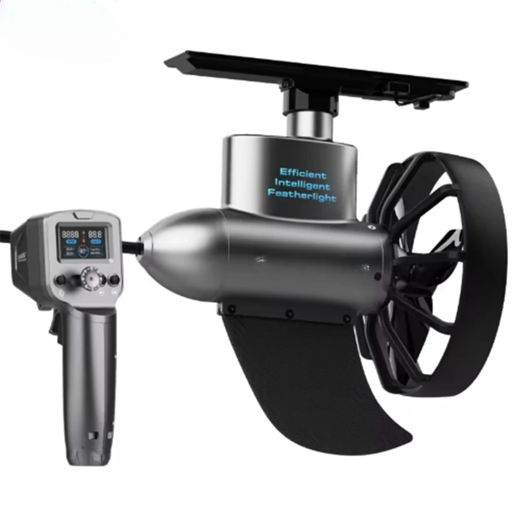 محرك كهربائي ذكي YS للقوارب ال - مراجعة Fishing Kayak Trolling Motor وسعره