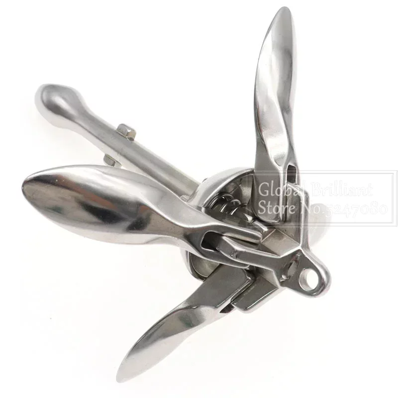 مرساة معدنية حديدية من الفولاذ - مراجعة Fishing Kayak Anchor وسعره
