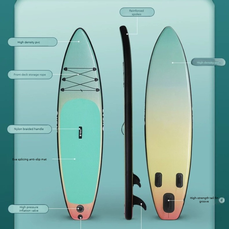 لوح تزلج كهربائي قابل للنفخ (S - مراجعة Fishing Kayak Inflatable وسعره
