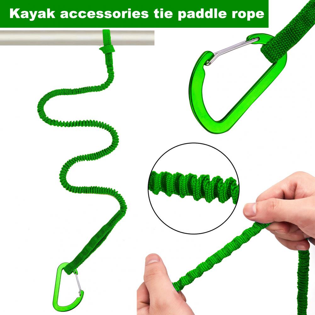 مقود مجداف قوارب الكاياك مع خط - مراجعة Fishing Kayak Paddle Leash وسعره