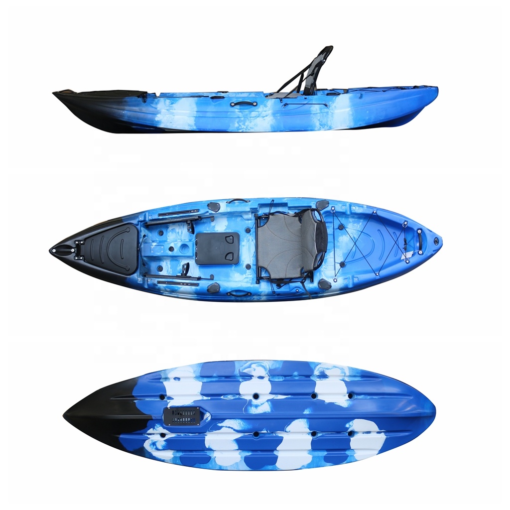10ft شخص واحد يجلس على أعلى دو - مراجعة Fishing Kayak Sit On Top وسعره