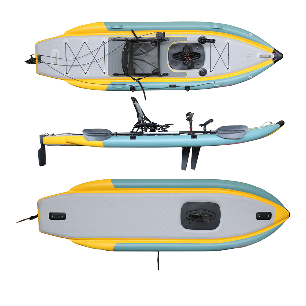 قارب صيد قابل للطي من مادة PVC - مراجعة Fishing Kayak Sit On Top وسعره
