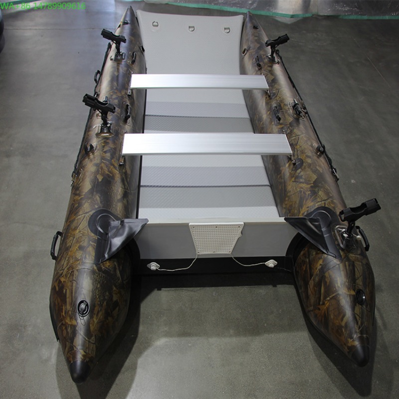 قارب كاتاماران عالي السرعة قاب - مراجعة Fishing Kayak Inflatable وسعره