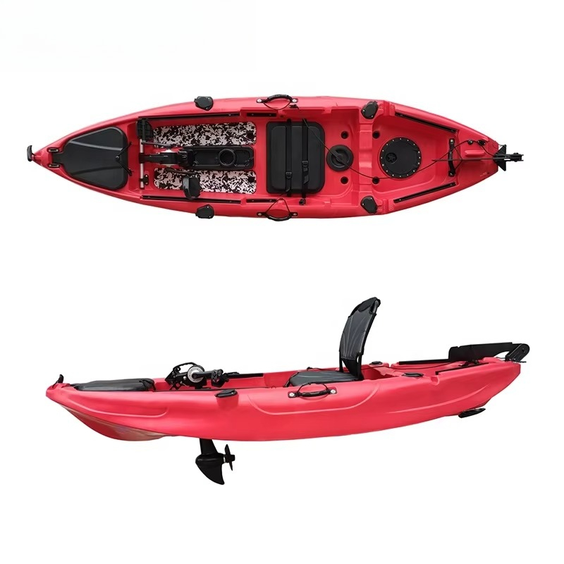 كاياك فردي رائج البيع بطول 12  - مراجعة Fishing Kayak Pedal Drive وسعره