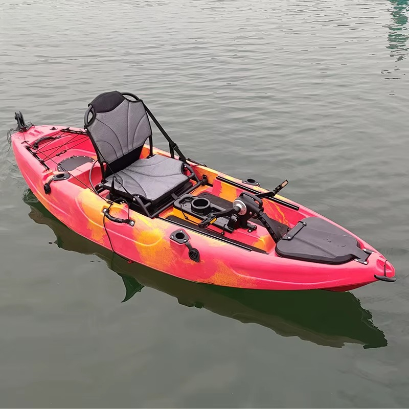 كاياك فردي رائج البيع بطول 12  - مراجعة Fishing Kayak Pedal Drive وسعره