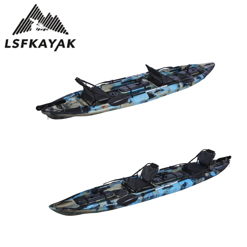 قوارب كاياك للصيد لشخصين مع مل - مراجعة Fishing Kayak Paddle وسعره