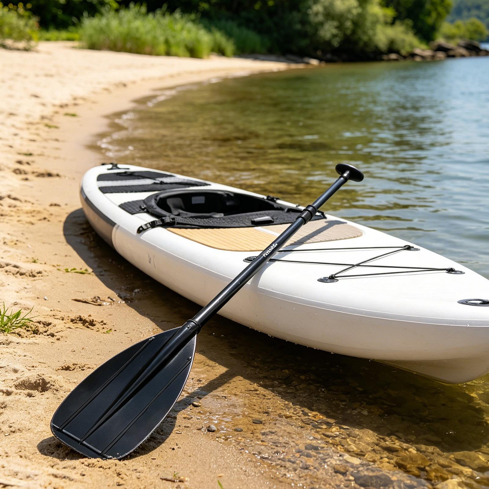 مجذاف كاياك من ألياف الكربون خ - مراجعة Fishing Kayak Paddle وسعره