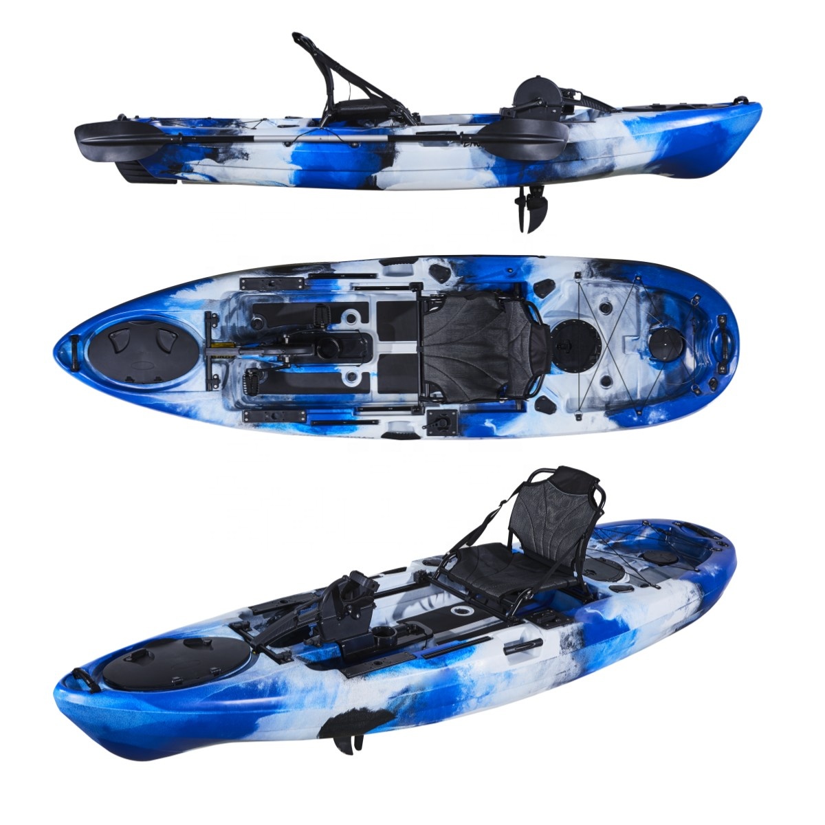 زورق بلاستيكي لصيد الأسماك بدو - مراجعة Fishing Kayak Pedal Drive وسعره