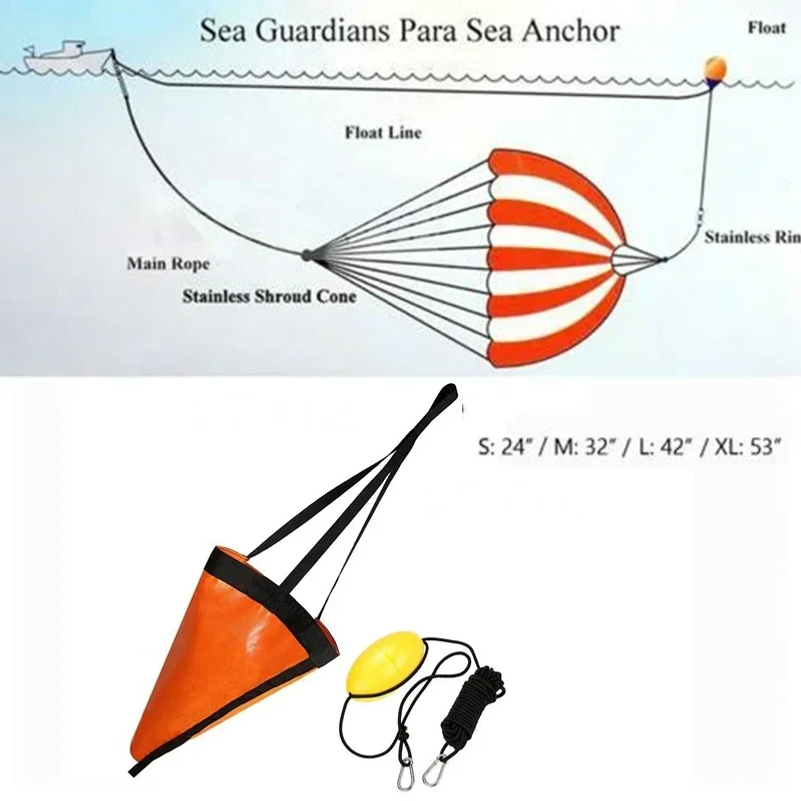 مرساة بحرية عائمة مقاس 24/32/4 - مراجعة Fishing Kayak Anchor وسعره
