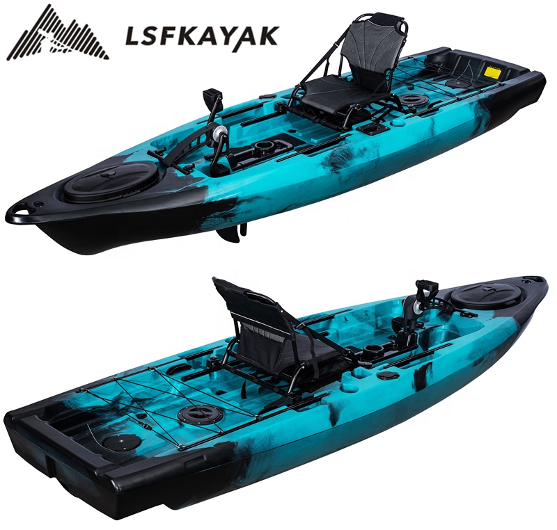 أفضل قارب صيد 2024 جديد تجربة  - مراجعة Fishing Kayak Pedal Drive وسعره