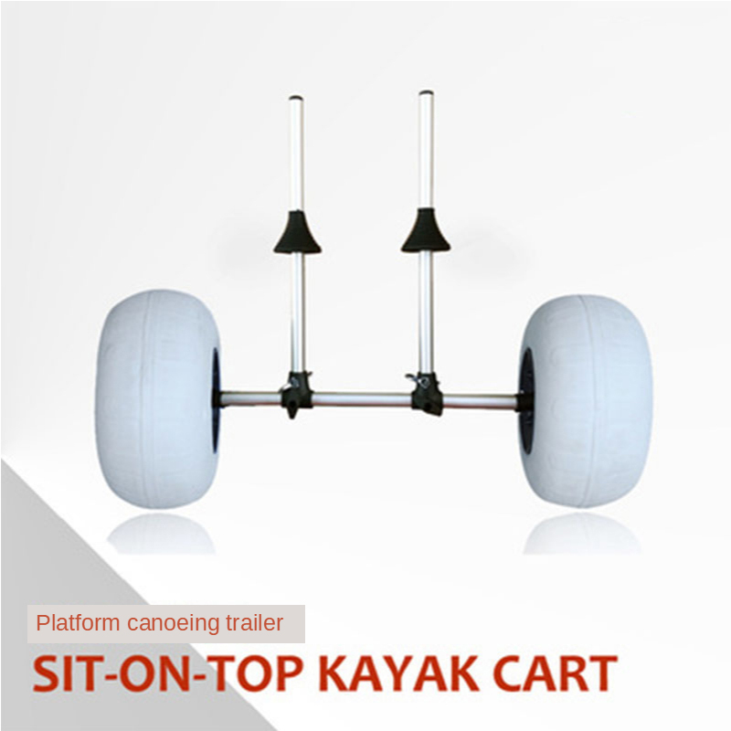 عربة كاياك قابلة للطي من النوع - مراجعة Fishing Kayak Cart وسعره