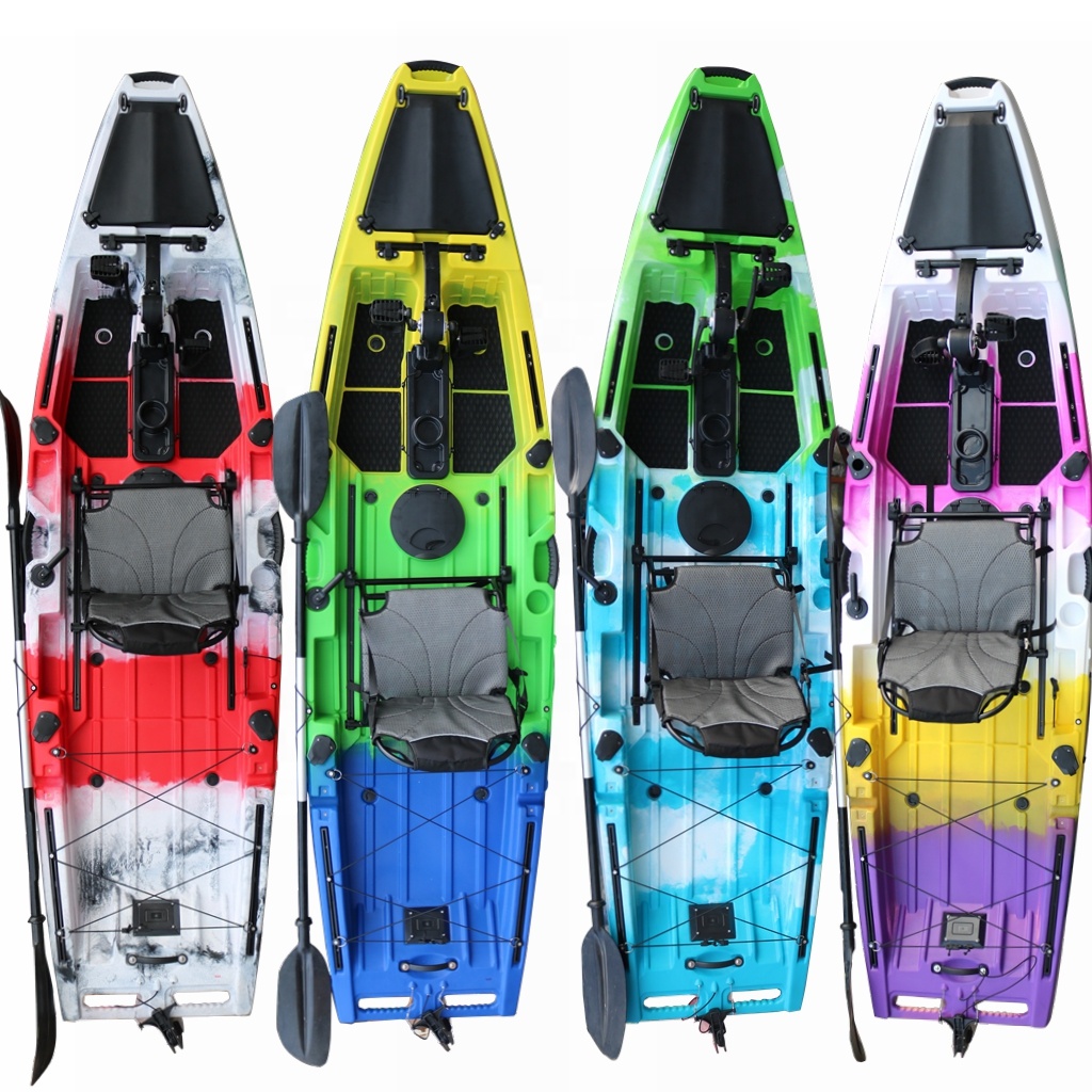 كاياك صيد فيكينج 10.5 قدم بمقع - مراجعة Fishing Kayak Pedal Drive وسعره
