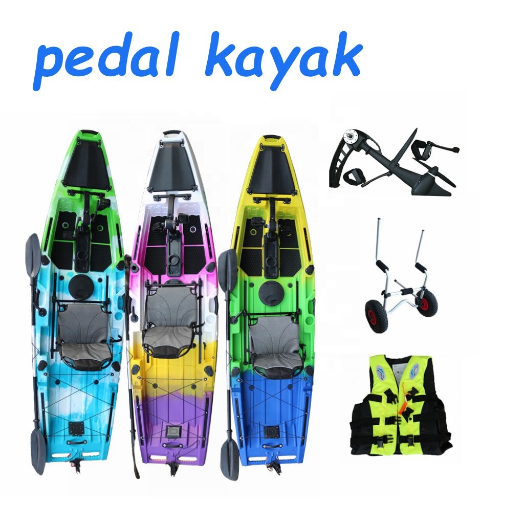 كاياك صيد فيكينج 10.5 قدم بمقع - مراجعة Fishing Kayak Pedal Drive وسعره