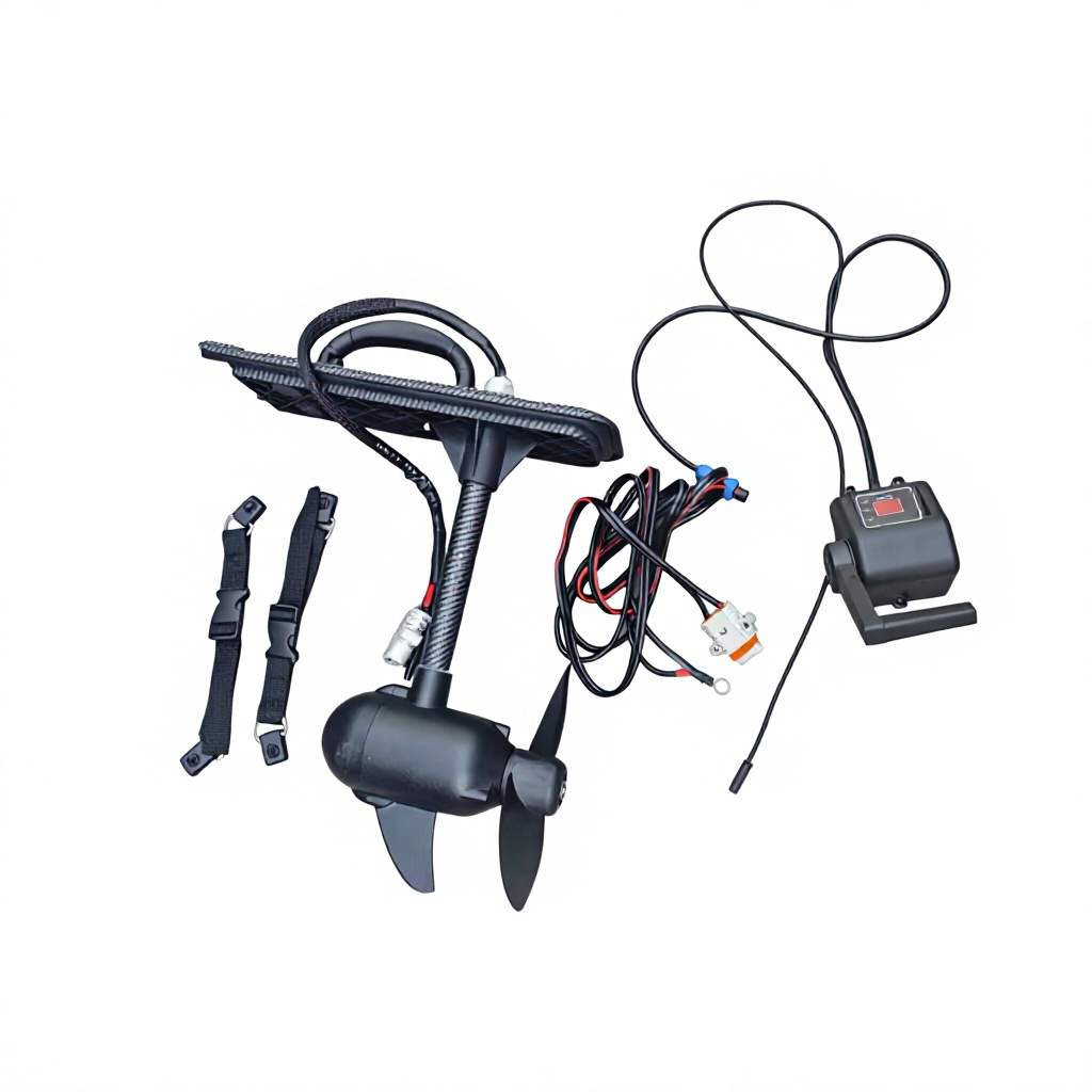 محرك كهربائي للقوارب الكاياك ب - مراجعة Fishing Kayak Trolling Motor وسعره