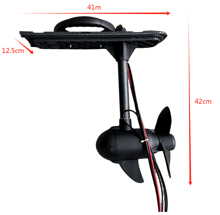 محرك كهربائي للقوارب الكاياك ب - مراجعة Fishing Kayak Trolling Motor وسعره