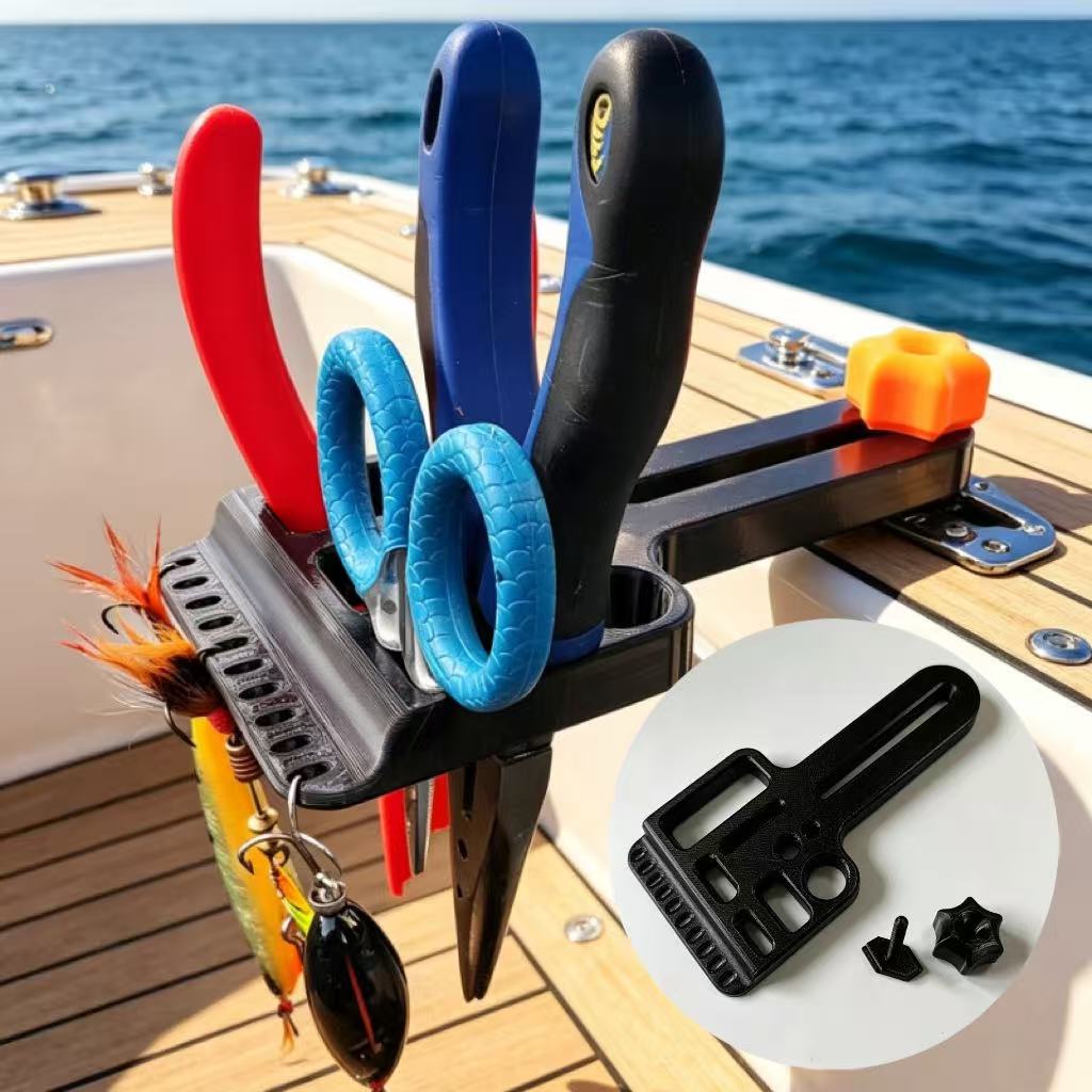 صندوق تخزين معدات الصيد بفتحة  - مراجعة Fishing Kayak Cart وسعره