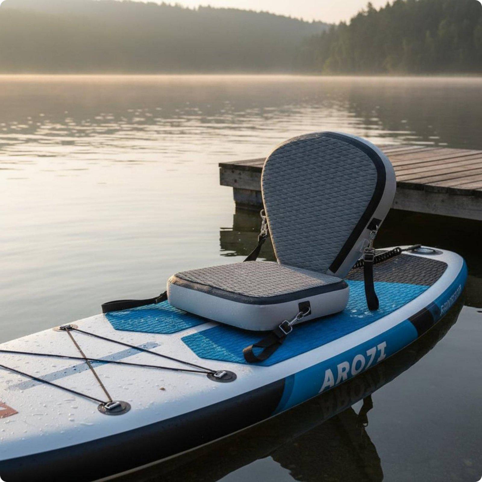 مقعد صيد محمول قابل للفصل لقوا - مراجعة Fishing Kayak Seat وسعره