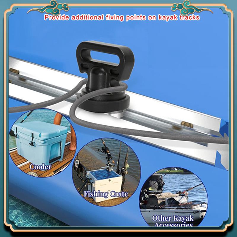 4 قطع من أدوات التثبيت العمودي - مراجعة Fishing Kayak Crate وسعره