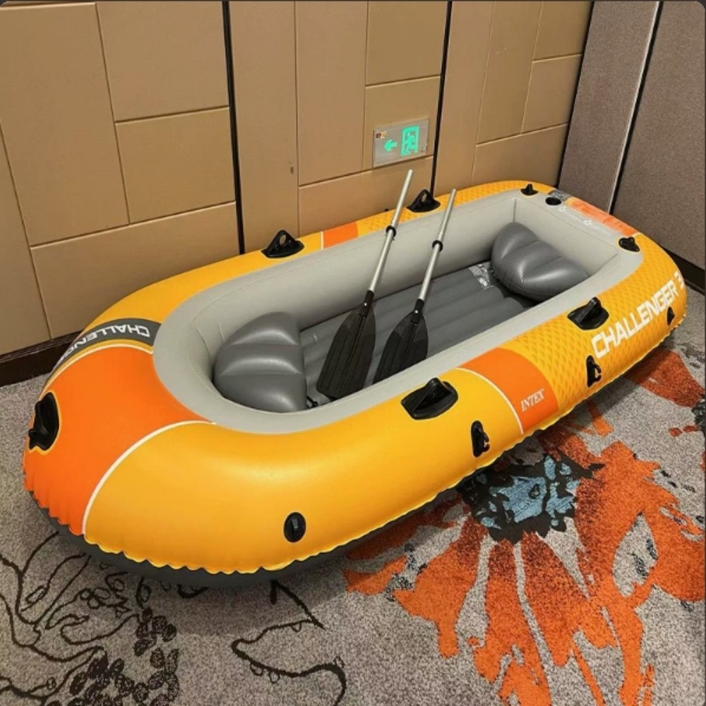 قارب كاياك سميك لشخصين أو أربع - مراجعة Fishing Kayak Inflatable وسعره