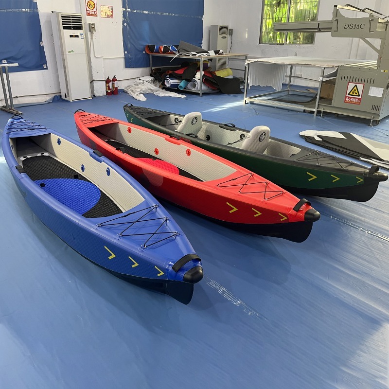 تصميم جديد لقارب كاياك قابل لل - مراجعة Fishing Kayak Inflatable وسعره