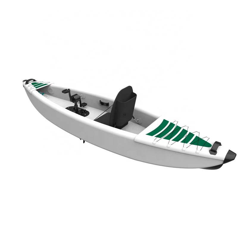 STLFInflatable كاياك مع دواسة  - مراجعة Fishing Kayak Pedal Drive وسعره