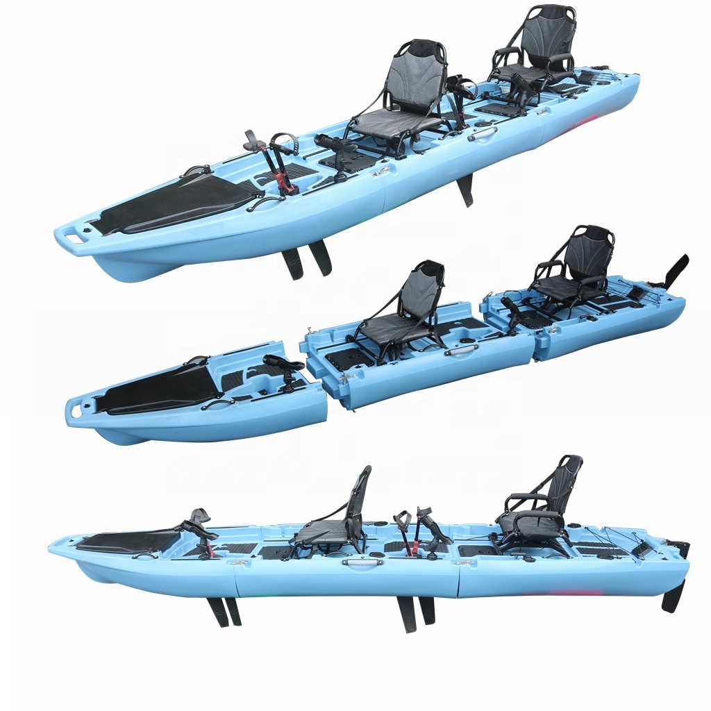 كاياك صيد بلاستيكي قابل للفصل  - مراجعة Fishing Kayak Sit On Top وسعره
