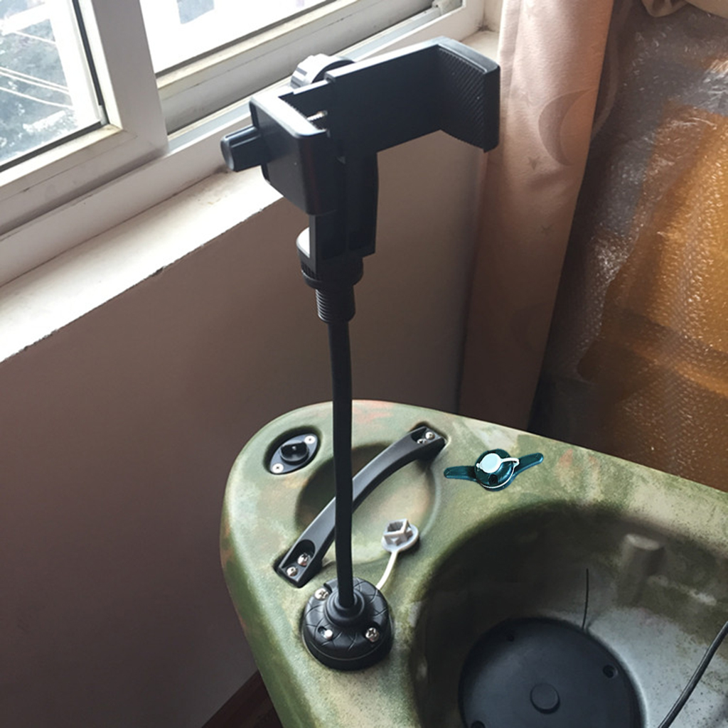 كاياك حامل هاتف محمول قوس أسود - مراجعة Fishing Kayak Fish Finder Mount وسعره