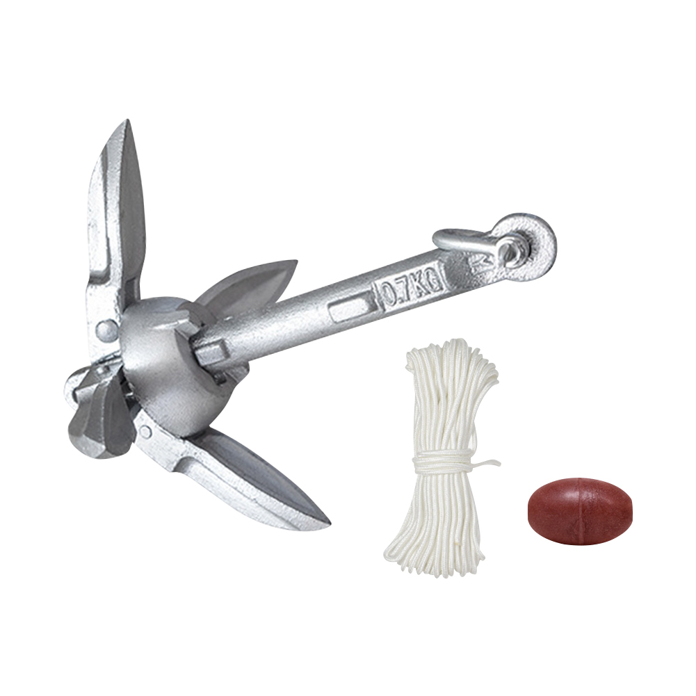مرساة قارب بوزن 0.7/1.5 كجم مع - مراجعة Fishing Kayak Anchor وسعره