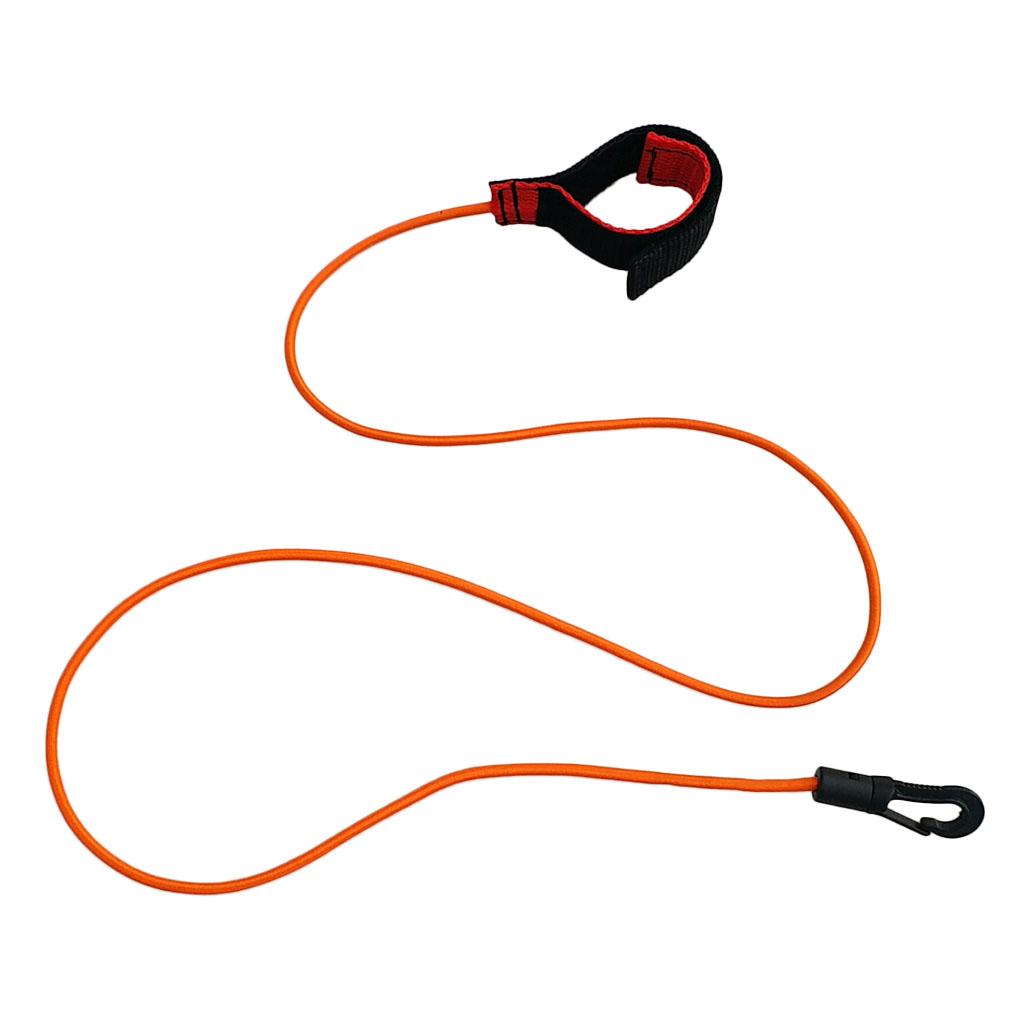 حبل أمان قابل للتعديل لقضيب ال - مراجعة Fishing Kayak Paddle Leash وسعره